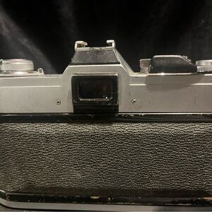 Canon Film Camera - Black and Silver